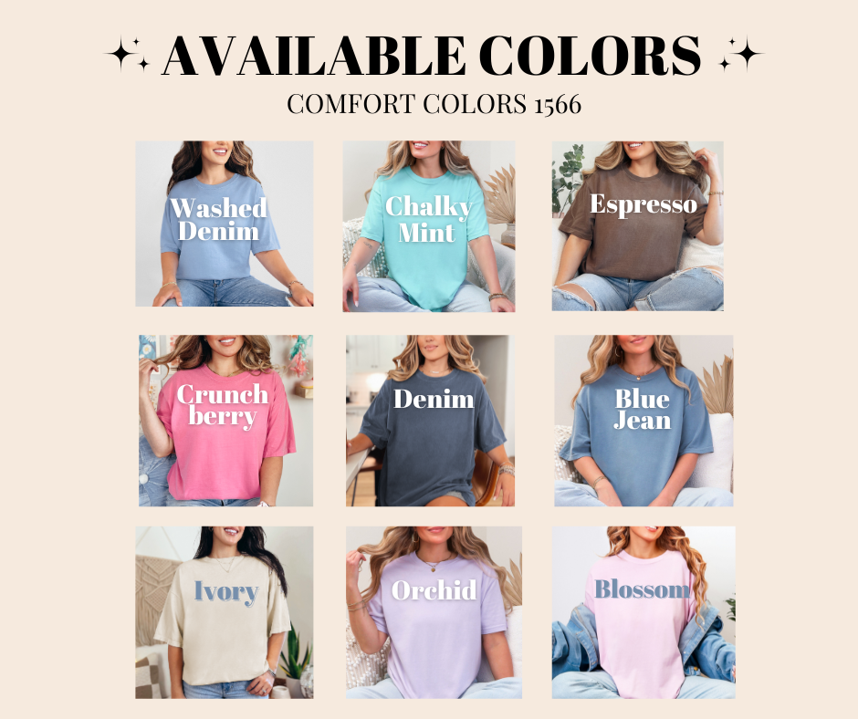 Adult Comfort Colors Hot Girls Have Grandma Hobbies Graphic Tee