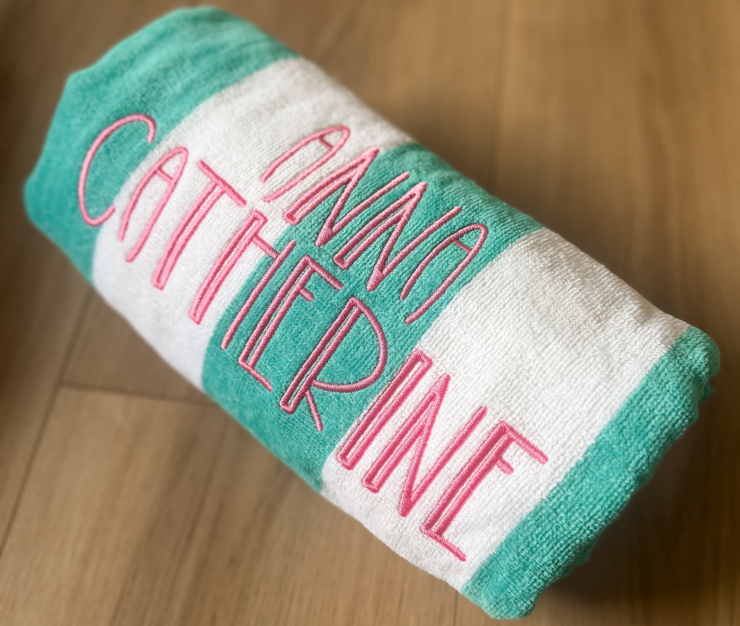 Personalized Embroidered Beach Towels
