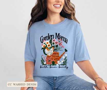 Adult Garden Mama Comfort Colors Tee
