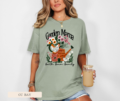 Adult Garden Mama Comfort Colors Tee