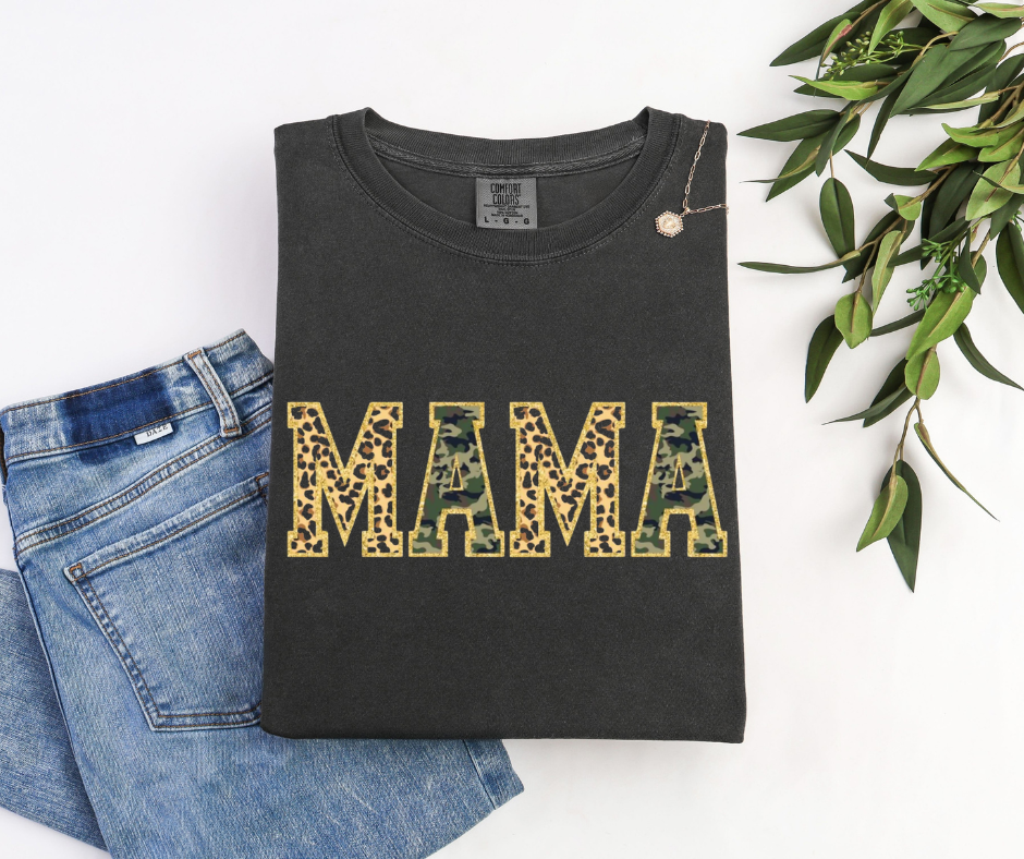 MAMA Comfort Colors Tee