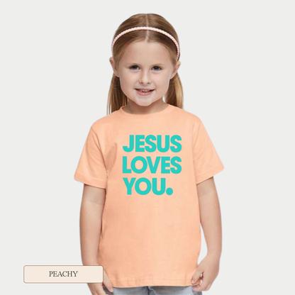 Youth Jesus Loves You Short Sleeve Tee