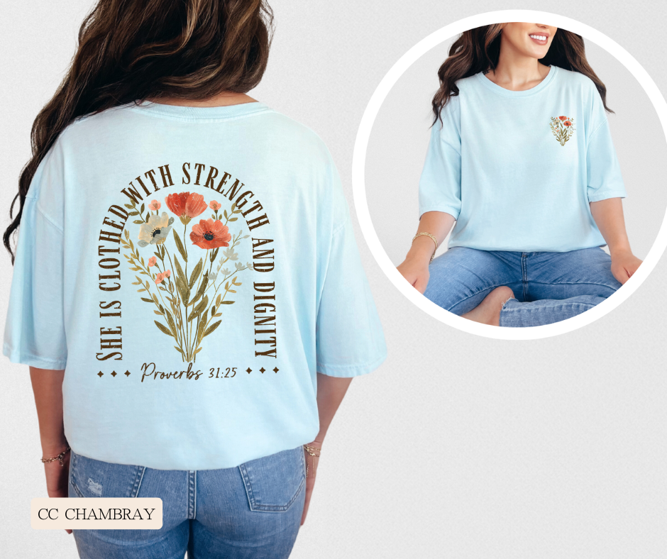 Adult Proverbs 31 Comfort Colors Tee