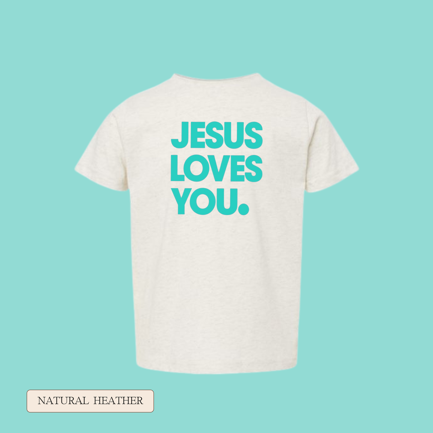 Youth Jesus Loves You Short Sleeve Tee