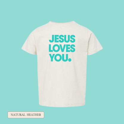 Youth Jesus Loves You Short Sleeve Tee