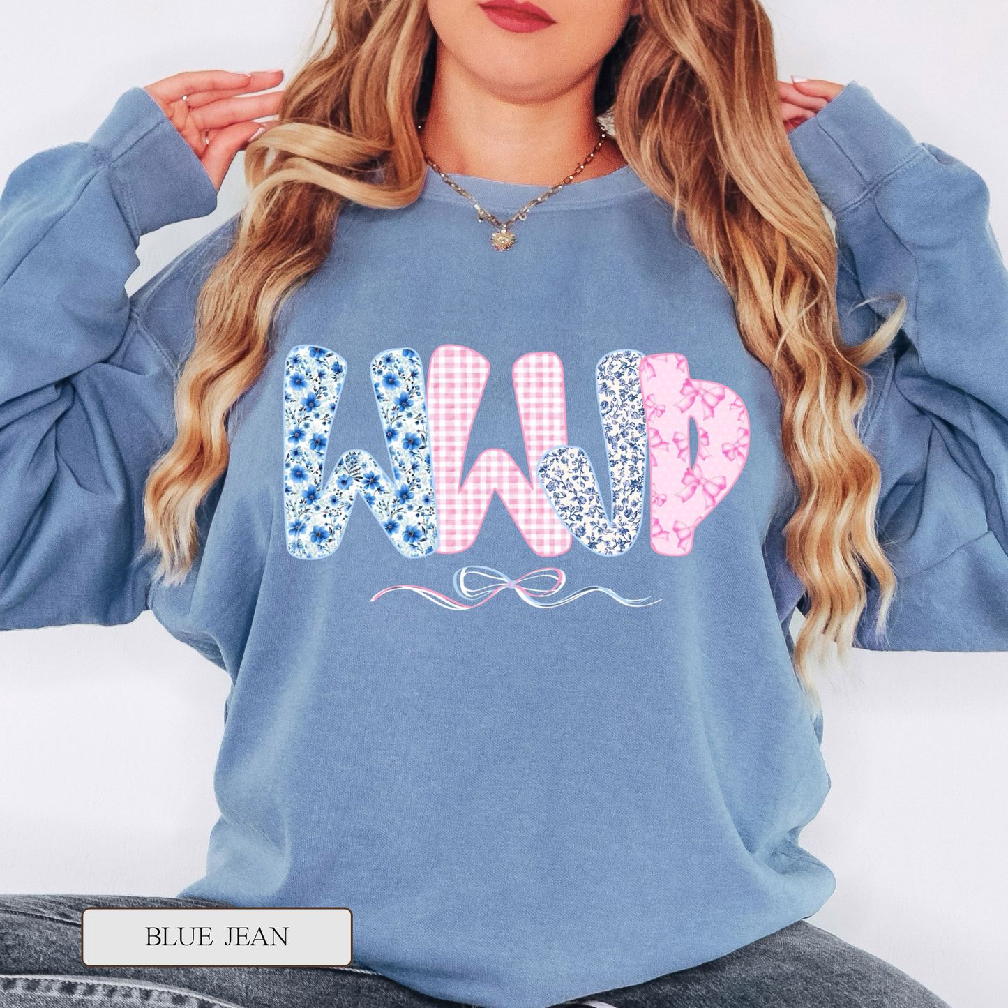Comfort Colors WWJD Graphic Sweatshirt