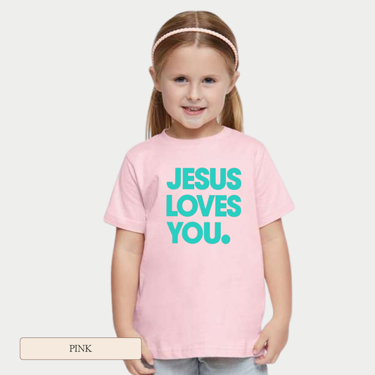 Youth Jesus Loves You Short Sleeve Tee
