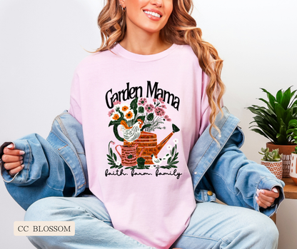Adult Garden Mama Comfort Colors Tee