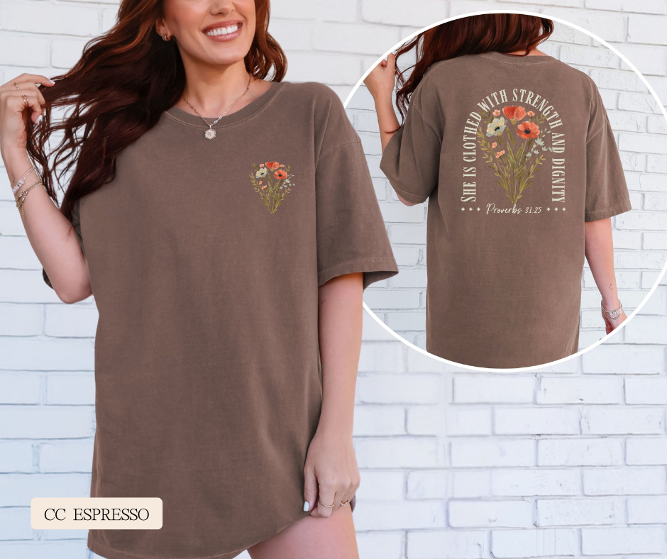 Adult Proverbs 31 Comfort Colors Tee