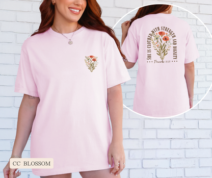 Adult Proverbs 31 Comfort Colors Tee