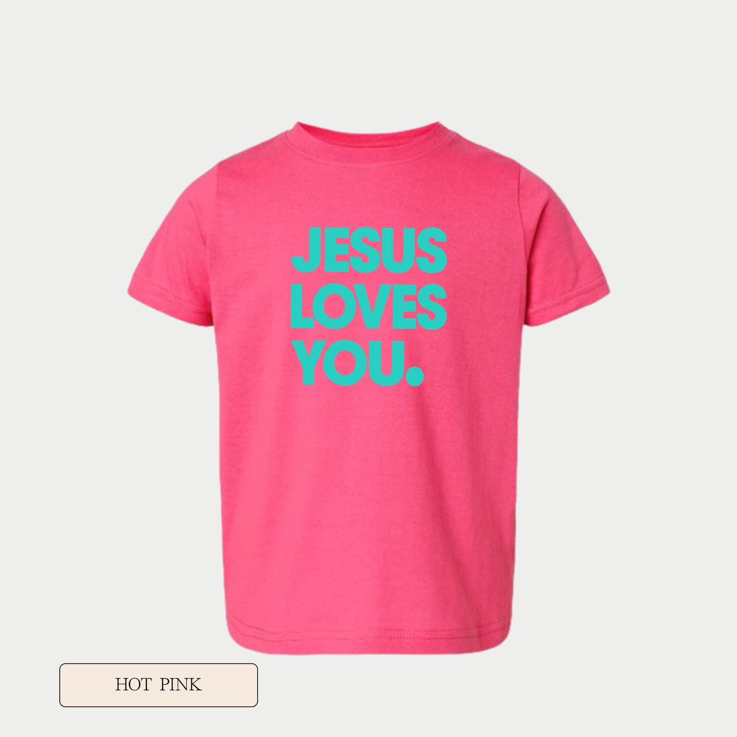 Youth Jesus Loves You Short Sleeve Tee