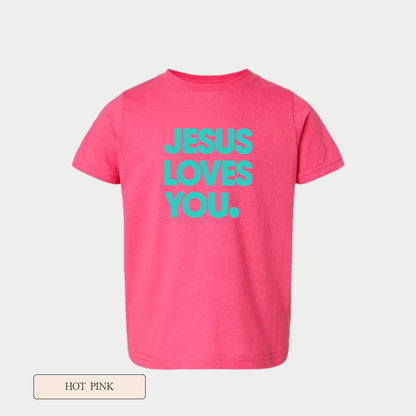 Youth Jesus Loves You Short Sleeve Tee