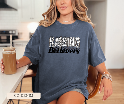 Adult Raising Believers Comfort Colors Tee