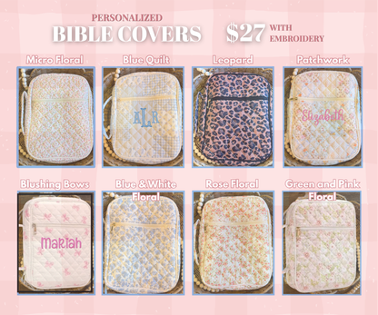 Personalized Bible Covers