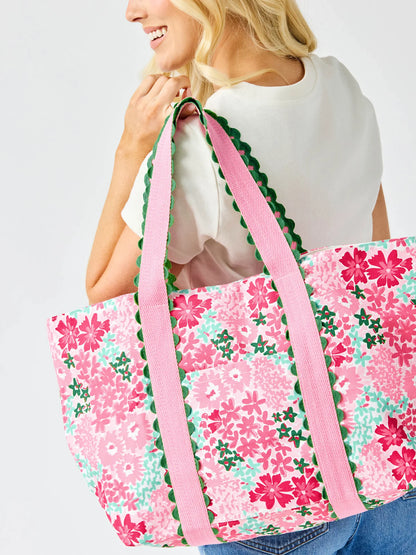 Capri Carryall Tote Bag | Petal Perfect Pink
