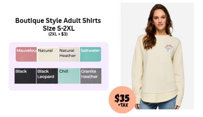 Adult Boutique Personalized Sweatshirt