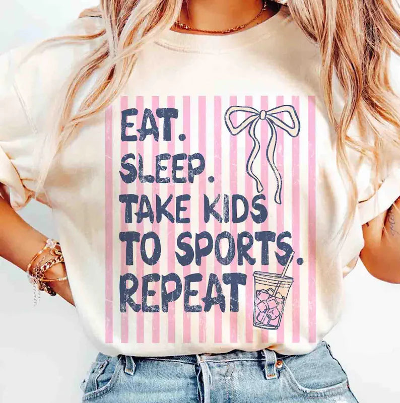 Take Kids to Sports Comfort Colors Tee