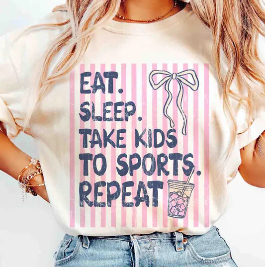 Take Kids to Sports Comfort Colors Tee